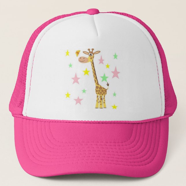 Boné desenhos animados do girafa (Frente)