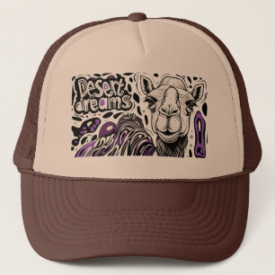 Boné Desert Dreams Camel Trucker Hat - Deserto Artístic