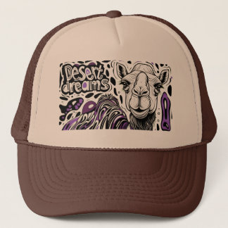 Boné Desert Dreams Camel Trucker Hat - Deserto Artístic