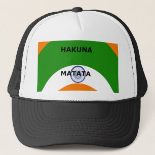 Boné Design com "Hakuna Mat"