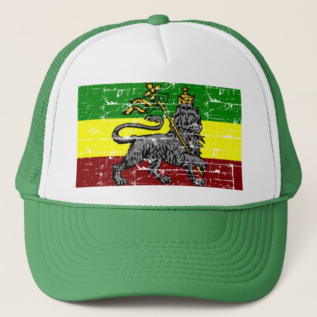 Boné Design da bandeira de Rastafarian (Frente)
