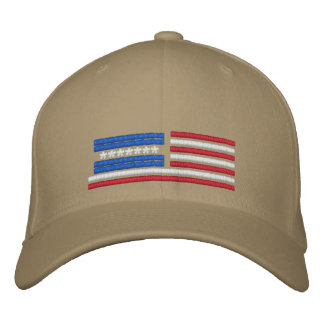 Boné Design de Bandeira Americana Estilizada