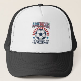 Boné Design de Camisa de Bola de Futebol Americano Vint