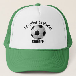 Boné Design de futebol