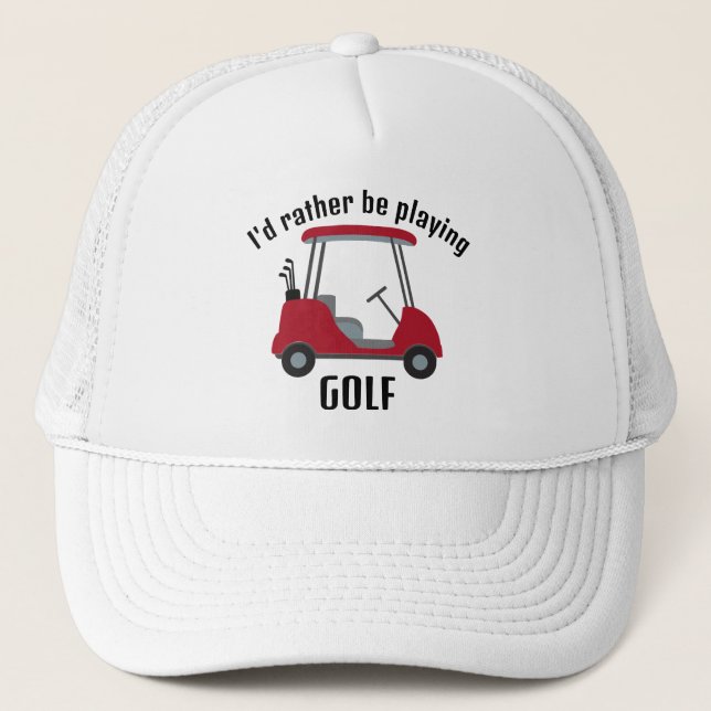 Boné Design de Golf Hat (Frente)