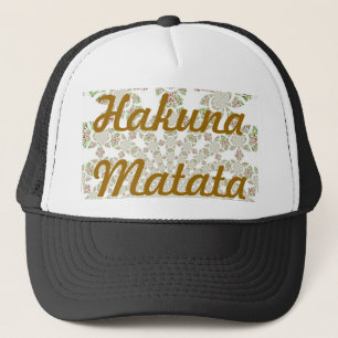 Boné Design de Hakuna Matata Única: Serene Vibes