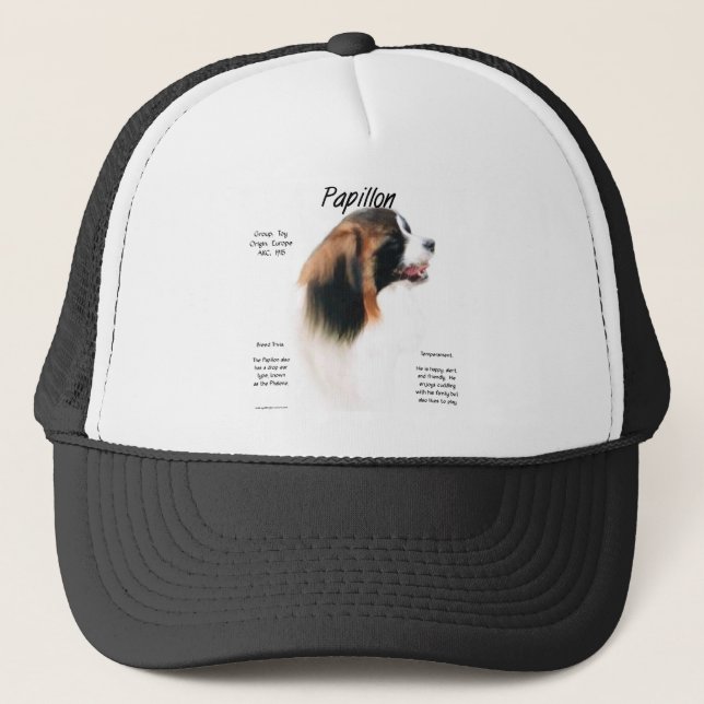 Boné Design de História de Papillon (Phalene) (Frente)