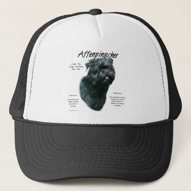 Boné Design de História do Affenpinscher (Frente)