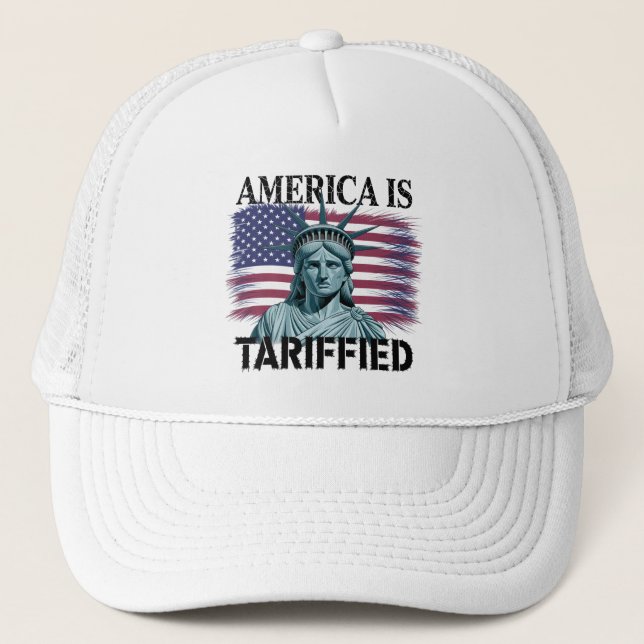 Boné Design de Liberdade Satírica "TARIFFADA" (Frente)