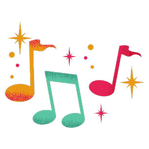 Boné design de música do boné01