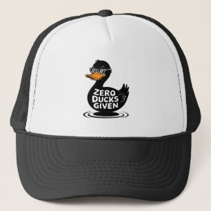 Boné Design de Pato Divertido e Legal - Zero Patos Dado