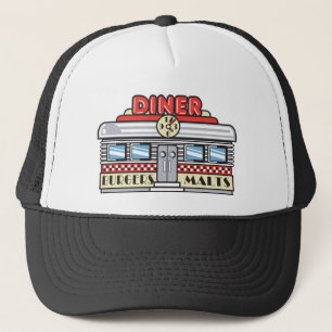 Boné design de retro-diner