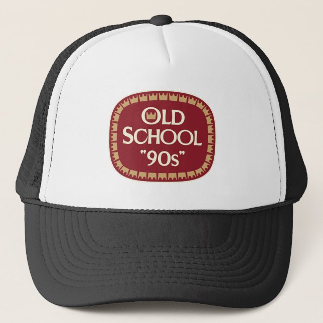 Boné Design de Rótulo Old School 90s Malt Liquor 40oz (Frente)