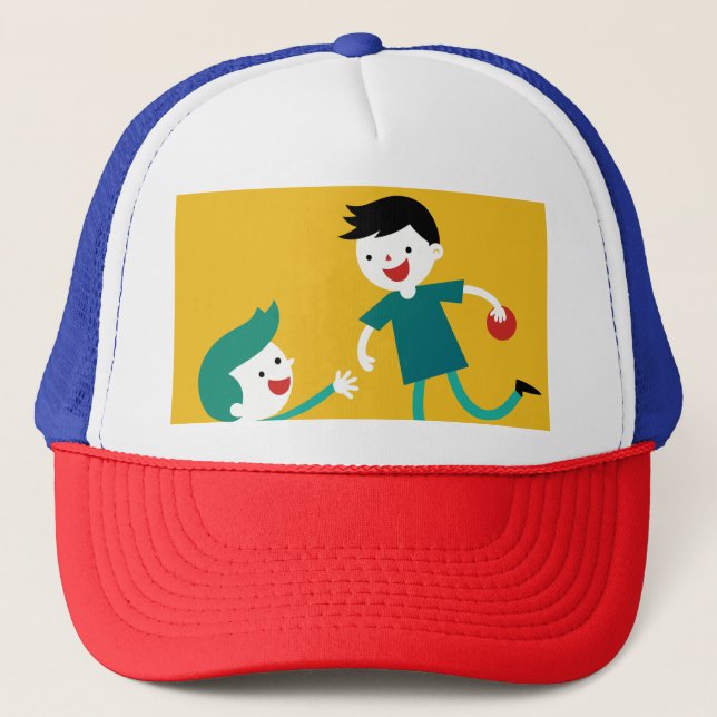 Boné Design de Shamrock Elegante para Rua. (Frente)