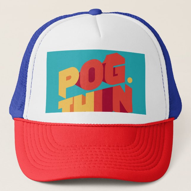 Boné Design de Shamrock Elegante para Rua. (Frente)