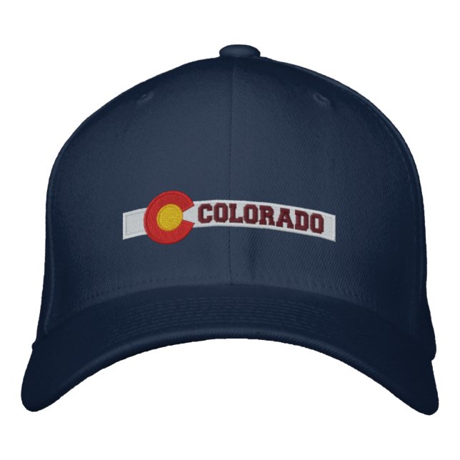 Boné Design de Sinalizador do Estado do Colorado (Frente)
