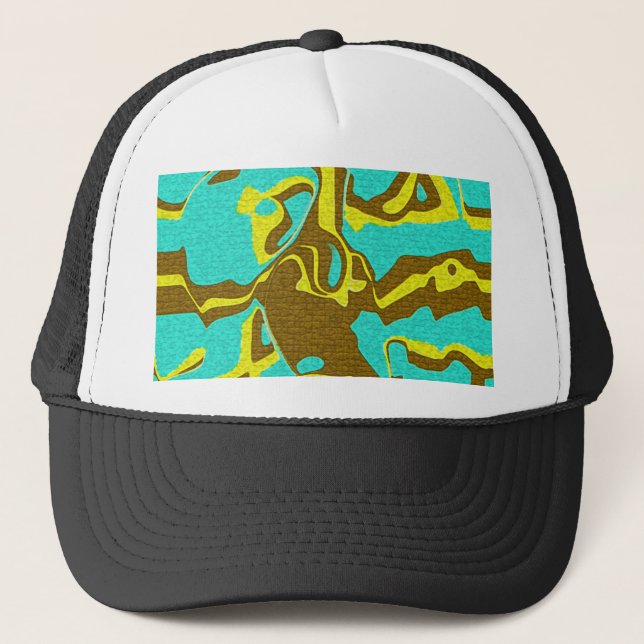 Boné Design de Turquesa (Frente)