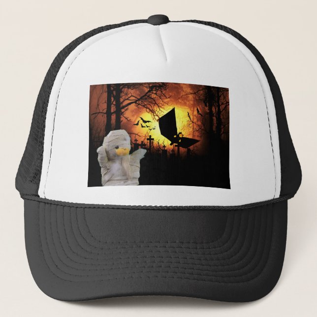 Boné Design divertido para o Halloween (Frente)