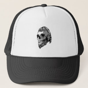 Boné Design do crânio de visão antigo