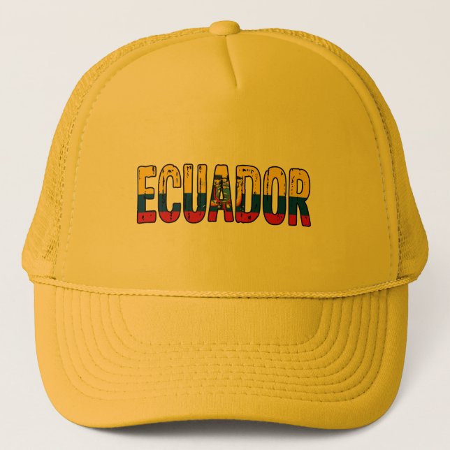 Boné Design do Equador (Frente)
