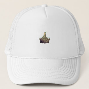 Boné Design do estilo Trucker Hat