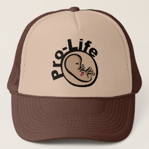Boné Design do feto da Pro-Vida