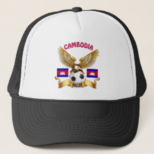 Boné Design do futebol de Combodia