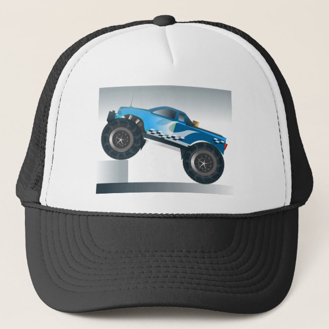 Boné Design do Monster Truck Speedway-lover (Frente)