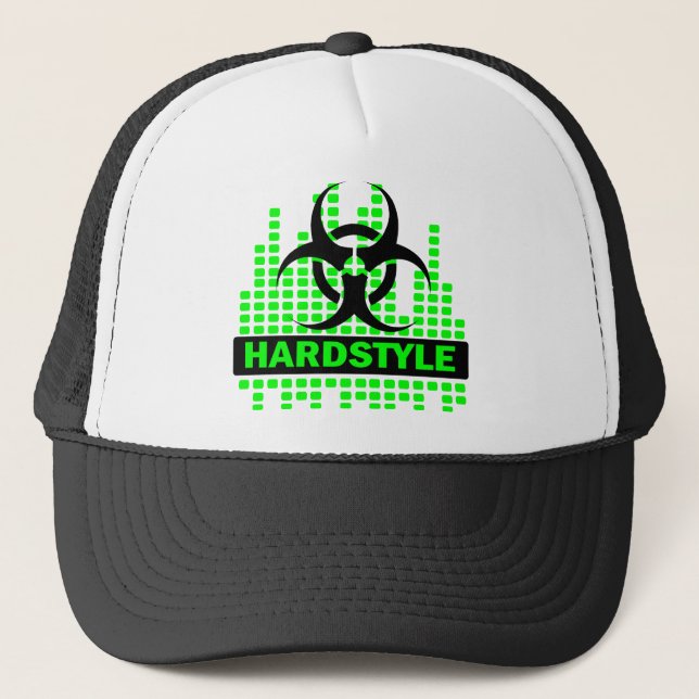 Boné Design do ritmo de Hardstyle (Frente)