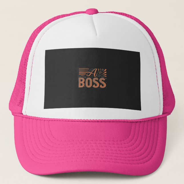 Boné Design do Trucker Hat (Frente)