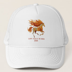 Boné Design Feliz Ano do Cavalo 2026