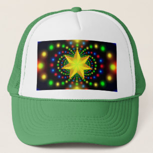 Boné Design Fratural da Estrela de Natal-29440