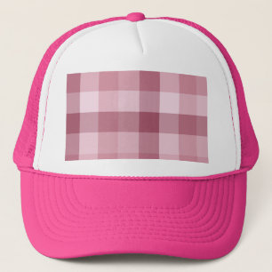 Boné Design Xadrez de Ginga Rosa