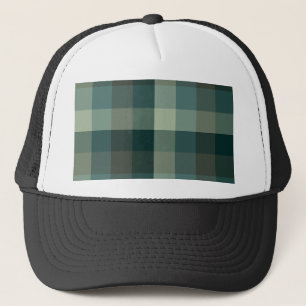 Boné Design Xadrez Gingham Verde