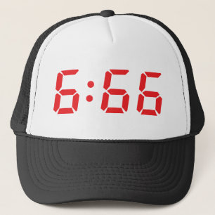 Boné despertador de 666 diabos