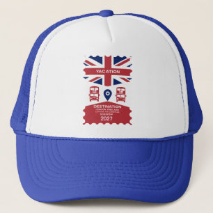 Boné Destino - Londres - Férias no Reino Unido