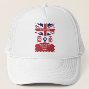 Boné Destino - Londres - Férias no Reino Unido
