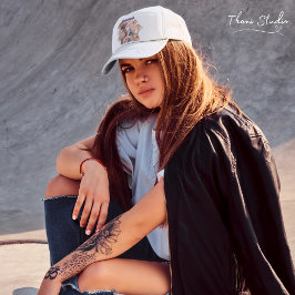 Boné Determinado Diva Vintage Retro 80s Dia das Mulhere