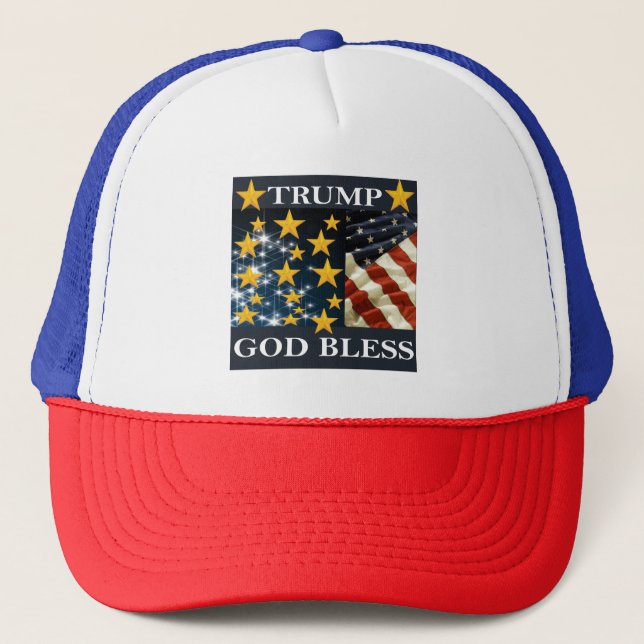 BONÉ DEUS ABENÇOE TRUMP (Frente)
