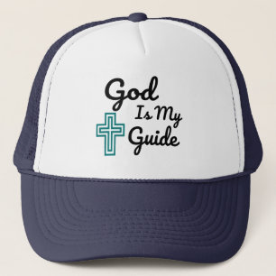 Boné Deus É Minha Cruz de Guia