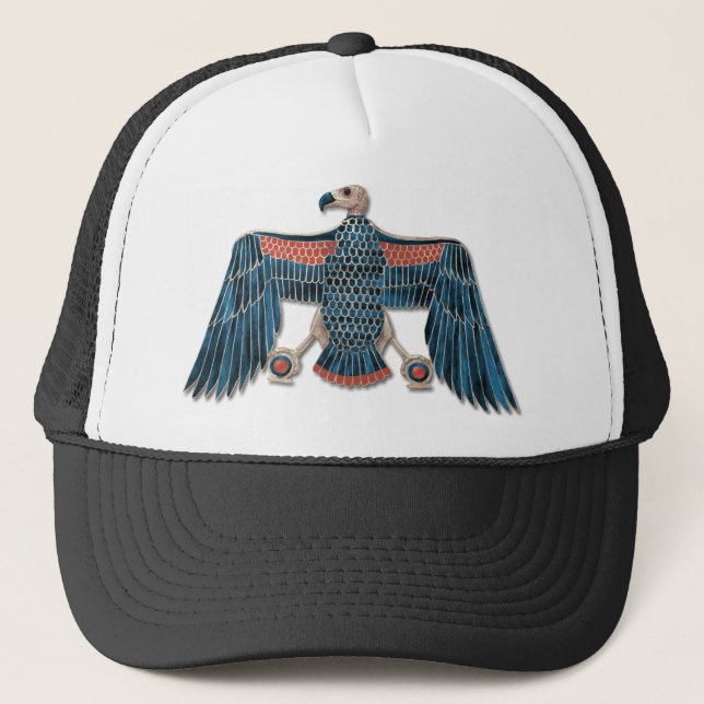 Boné Deusa Egípcia Nekhbet Pectoral (Frente)