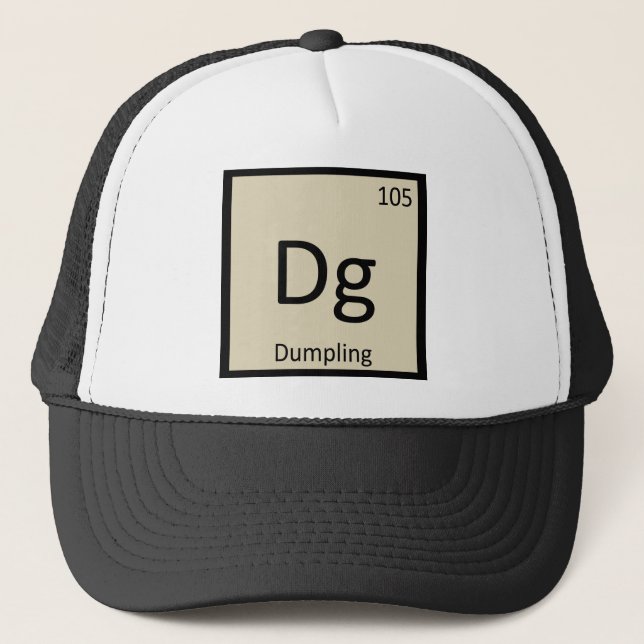Boné Dg - Química da Tabela Periódica de Aperitivos de  (Frente)