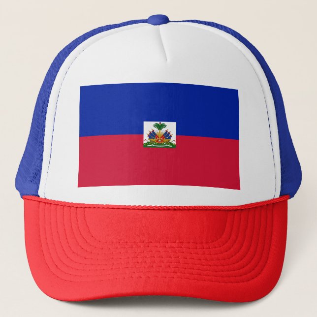 Boné d'Haïti de Drapeau - bandeira de Haiti (Frente)