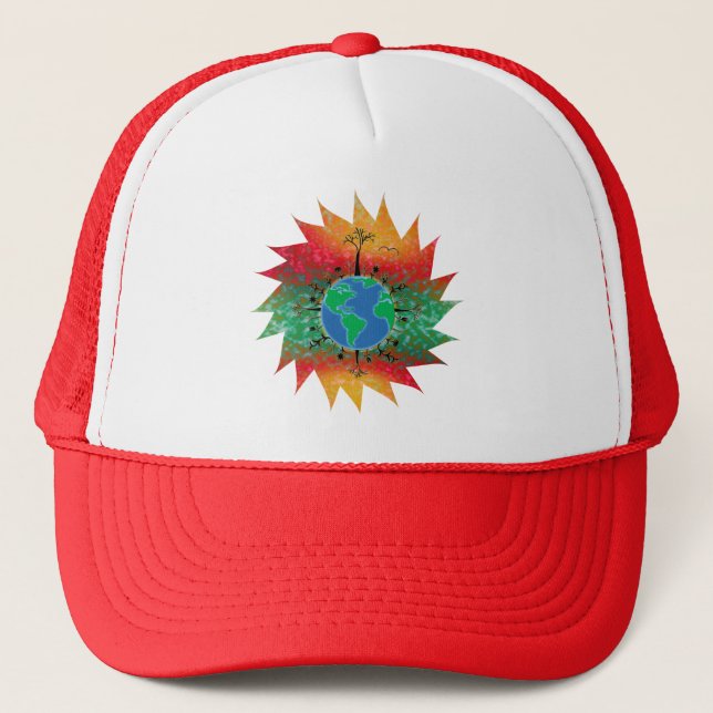 Boné Dia da Terra ~ Sol (Frente)
