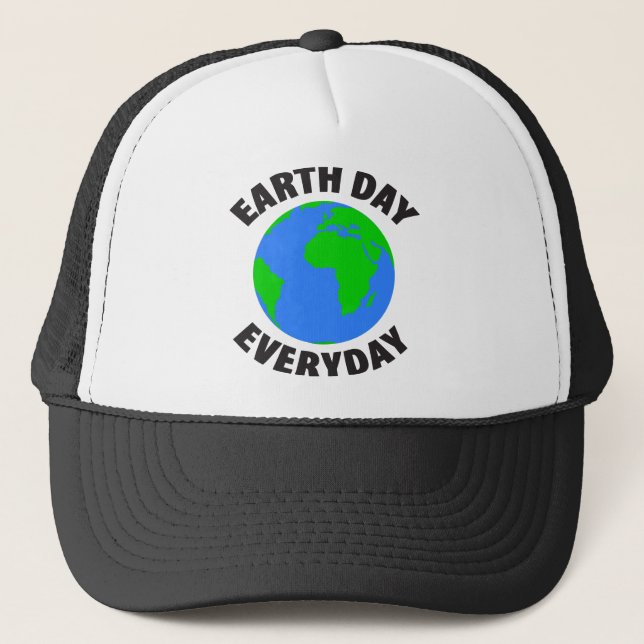 Boné Dia da Terra todos os dias (Frente)