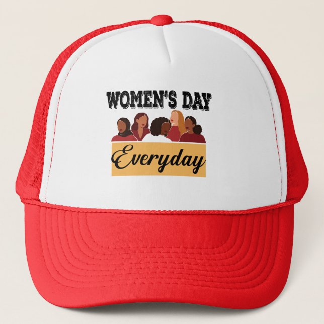 Boné Dia das mulheres "Trucker Hat" (Frente)