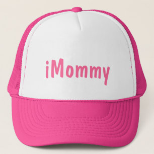 Boné dia de as mães branco rosa, novo chapéu de mãe