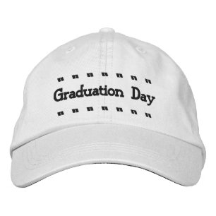 Boné Dia de Formatura Chapéu Impresso Moda Cap