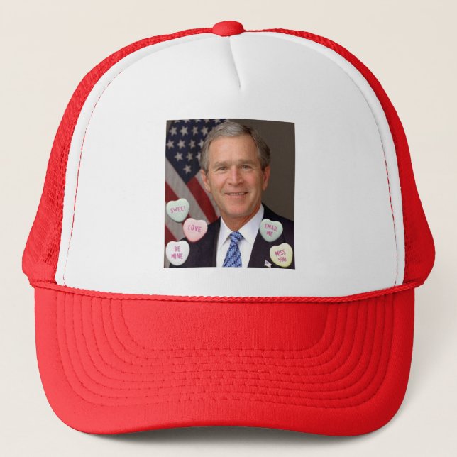Boné Dia de os namorados George Bush (Frente)