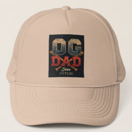 Boné Dia de os pais de beisebol com Pai OG personalizad